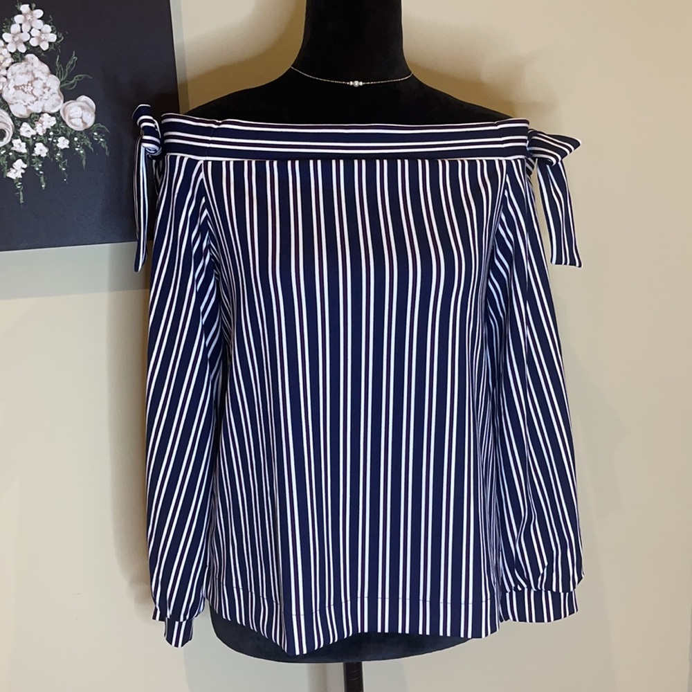 Banana Republic Off Shoulder -Q-34 - Picture 2 of 7